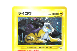 Pokemon TCG Raikou Holo #243 Neo Revelation 2001 Japanese Vintage Pokemon Card - Image 4
