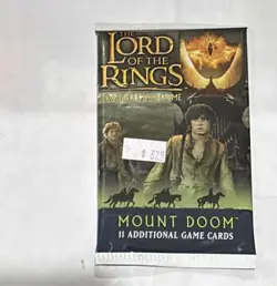 Lord of the Rings "Mount Doom" 11-Card Sealed Booster Pack Sealed NOS TCG CCG - Image 1