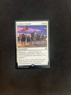 Cathars' Crusade [Commander 2016] #61 Magic MTG Cards LP - Image 1
