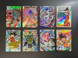 Dragon Ball Super Divers Card EXR Vol.1 8 set Japan Limited Bandai - Image 1