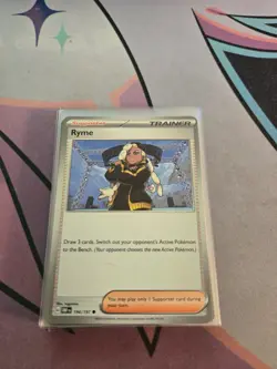 Various Pokemon Trainer Cards NM SV Sets (Singles) - Image 4