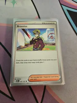 Various Pokemon Trainer Cards NM SV Sets (Singles) - Image 5