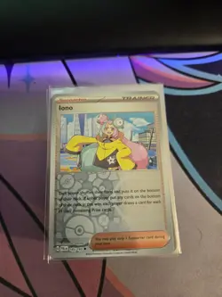 Various Pokemon Trainer Cards Reverse Holo NM SV Sets (Singles) - Image 4