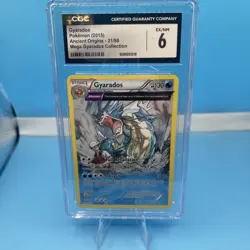 CGC 6 Gyarados 2015 Ancient Origins 21/98 Holo Pokemon Card - Image 1