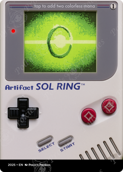 Sol Ring FOIL Proxy Playtest Card Custom Meme Classic Video Game Art Design - Image 4