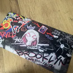Spider Gwen Rubber Playmat Ply Mat Tcg Trading Card Game Spiderman Spider Man - Image 1