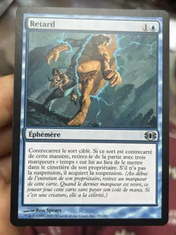 FRENCH 🚫 Delay / Retard 🚫 Future Sight 🚫 Mostly Clean NM- • Mtg (1816) - Image 1