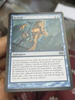FRENCH 🚫 Delay / Retard 🚫 Future Sight 🚫 Mostly Clean NM- • Mtg (1816) - Image 2