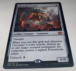 MTG - Cityscape Leveler M The Brothers' War 233 LP-NM Regular - Image 1
