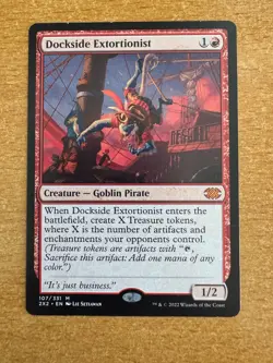 MTG Dockside Extortionist Double Masters 2022 Regular 107/331 - Image 1