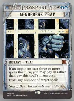 Mindbreak Trap Outlaws of Thunder Junction: Breaking News Regular - Image 1