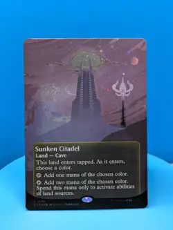 Sunken Citadel (0176) (Borderless) (Galaxy Foil) Edge of Eternities: Stellar... - Image 1