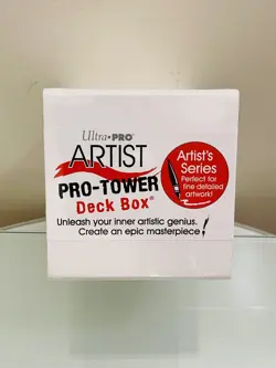 Ultra Pro Deck Box - Pro Tower White Artist Series MTG - Image 3