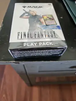 Magic The Gathering Final Fantasy Play Pack w/ 3 Packs & Promo SEALED NEW - Image 3