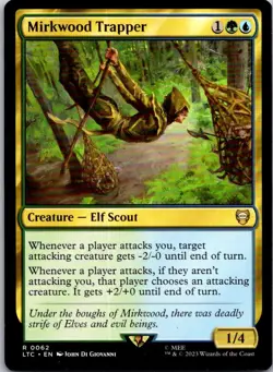 Magic the Gathering HP Mirkwood Trapper The Lord of the Rings Commander MTG - Image 1