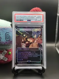 Crystal Fragments | Summon: Alexander Borderless Foil #357 Final Fantasy PSA 10 - Image 1