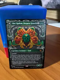 MTG Ojer Kaslem, Deepest Growth (Showcase) The Lost Caverns of Ixalan (0318) LP - Image 1