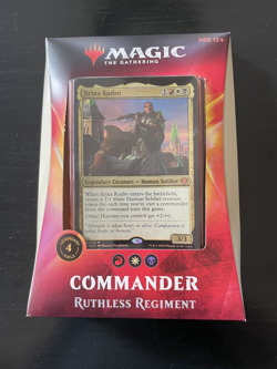 Magic the Gathering Ikoria Commander: Ruthless Regiment Factory Sealed - Image 1