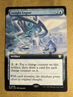 Insight Engine (Extended Art) Commander: Edge of Eternities Regular - Image 1