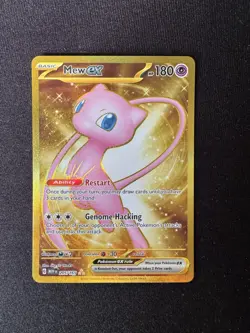 Mew ex 205/165 Pokemon TCG Scarlet & Violet 151 Hyper Rare Full Art Pack Fresh - Image 1