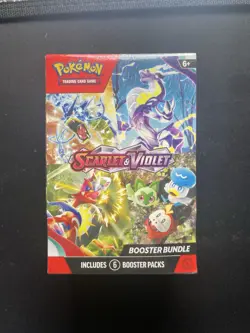 Scarlet & Violet Base Set Booster Bundle Pokemon TCG - Brand New and Sealed - Image 1