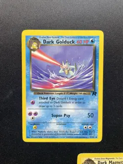 Pokemon Team rocket 3x Bundle Dark Dragonaire, Dark Golduck, Dark Magneton LP - Image 3