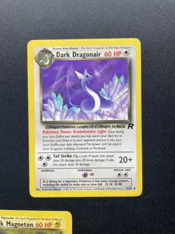 Pokemon Team rocket 3x Bundle Dark Dragonaire, Dark Golduck, Dark Magneton LP - Image 4