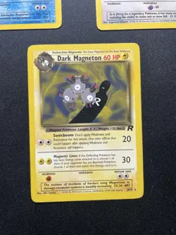 Pokemon Team rocket 3x Bundle Dark Dragonaire, Dark Golduck, Dark Magneton LP - Image 5