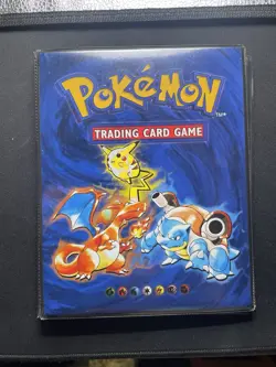 Pokemon TGC Base Set Original Binder Folder 1999 - RARE! - Image 1