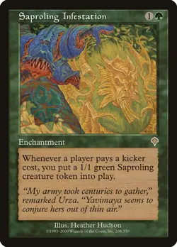 MTG Saproling Infestation ** Invasion ** English (LP) - Image 1