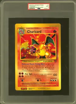 Pokemon Japanese Corocoro Comics English Promo Charizard JUMBO OVERSIZED PSA 9 - Image 1