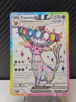Pokemon TCG Espeon ex SVP 175 Prismatic Evolutions Promo - Image 1