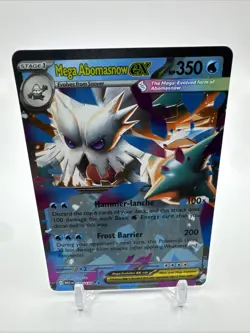 Pokemon TCG Mega Abomasnow ex 036/132 Mega Evolution Double Rare Holo NM - Image 1