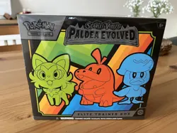 Pokemon TCG Paldea Evolved ETB Elite Trainer Box New and Sealed - Image 1