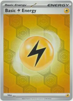BASIC LIGHTNING ENERGY 004 SHROUDED FABLE POKEMON (REVERSE HOLO, NM) - Image 1