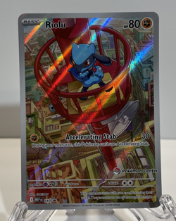 Riolu 010 Pokemon Center Exclusive Me: Mega Evolution Promo Holo - LP TCG - Image 1