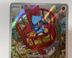 Riolu 010 Pokemon Center Exclusive Me: Mega Evolution Promo Holo - LP TCG - Image 4