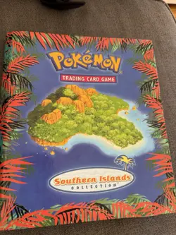 Pokemon Southern Islands Complete Set 18/18 2001 With Binder Limited ed English - Image 1