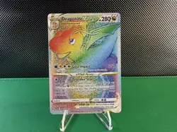 Pokemon TCG Dragonite VSTAR (Secret) - 081/078 - Rainbow Rare - Image 3