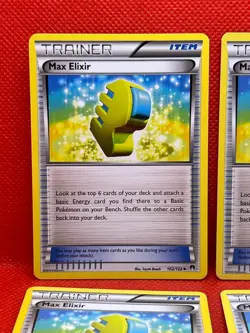 Pokemon Tcg Max Elixir 102/122 Breakpoint x4 Non Holo - Image 2