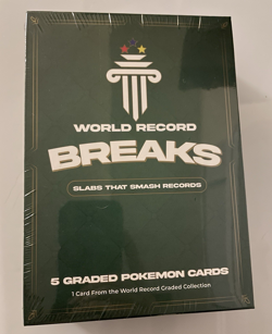 World Record Guinness Pokemon Breaks Box 5 Slabs Including 1 of 1 Guinness Slab - Image 1