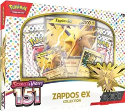 151 Zapdos Ex Collection Box Pokemon TCG Scarlet & Violet - Image 1