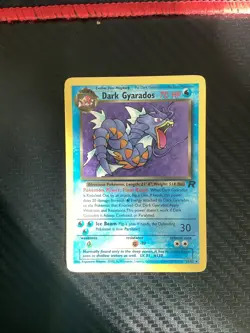 Pokemon Dark Gyarados 25/82 Team Rocket - Non-Holo Rare - Moderately Played WOTC - Image 1