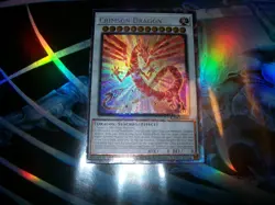 Crimson Dragon 1st Edition Prismatic Collector's Rare RA04-EN061 Yu-Gi-Oh! - Image 1