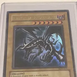 You-Gi-Oh! Red-Eyes Black Dragon LOB-070 Light Play Condition - Image 3