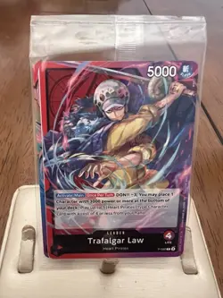 One Piece TCG Promo Cards Pack Trafalgar Law P-086 New Set of 6 - Image 1