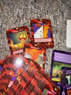 Steve Jackson Games Illuminati Collectible Cards (Lot of 129) - Image 3