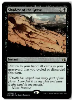 MTG Foil Shadow of the Grave - Prerelease Cards Heavily Played English - Image 1