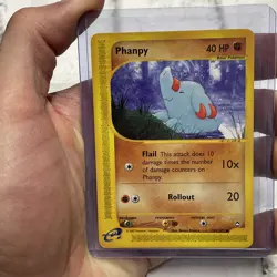 Phanpy 100/147 Aquapolis Set Pokemon TCG Regular Common LP Vintage Nintendo Card - Image 1