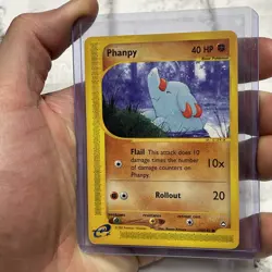 Phanpy 100/147 Aquapolis Set Pokemon TCG Regular Common LP Vintage Nintendo Card - Image 2